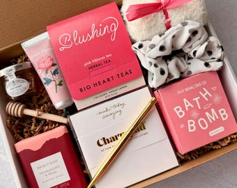Cozy Self Care Gift, Self Care Gift Box For Women, Spa Gift Set, Care Package For Her, Gift Basket, Hygge Gifts, Birthday, Thank You Gift