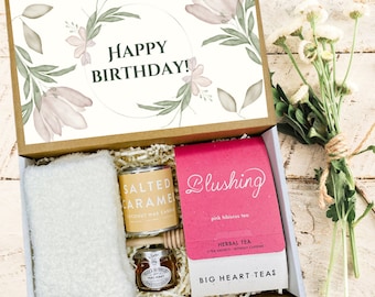 Happy Birthday Gift Box For Women, Birthday Gift For Friend, Bday Care Package, Cozy Gift Box, Bday Gift For Women, Happy Birthday Gift