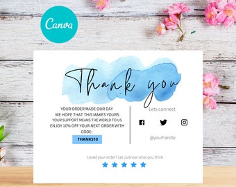 Buy Small Business Thank You Card | Creative Thank You Card