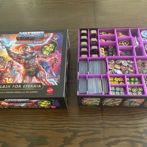 STL files for Masters of the Universe: Clash for Eternia - stl files for game insert (unofficial)