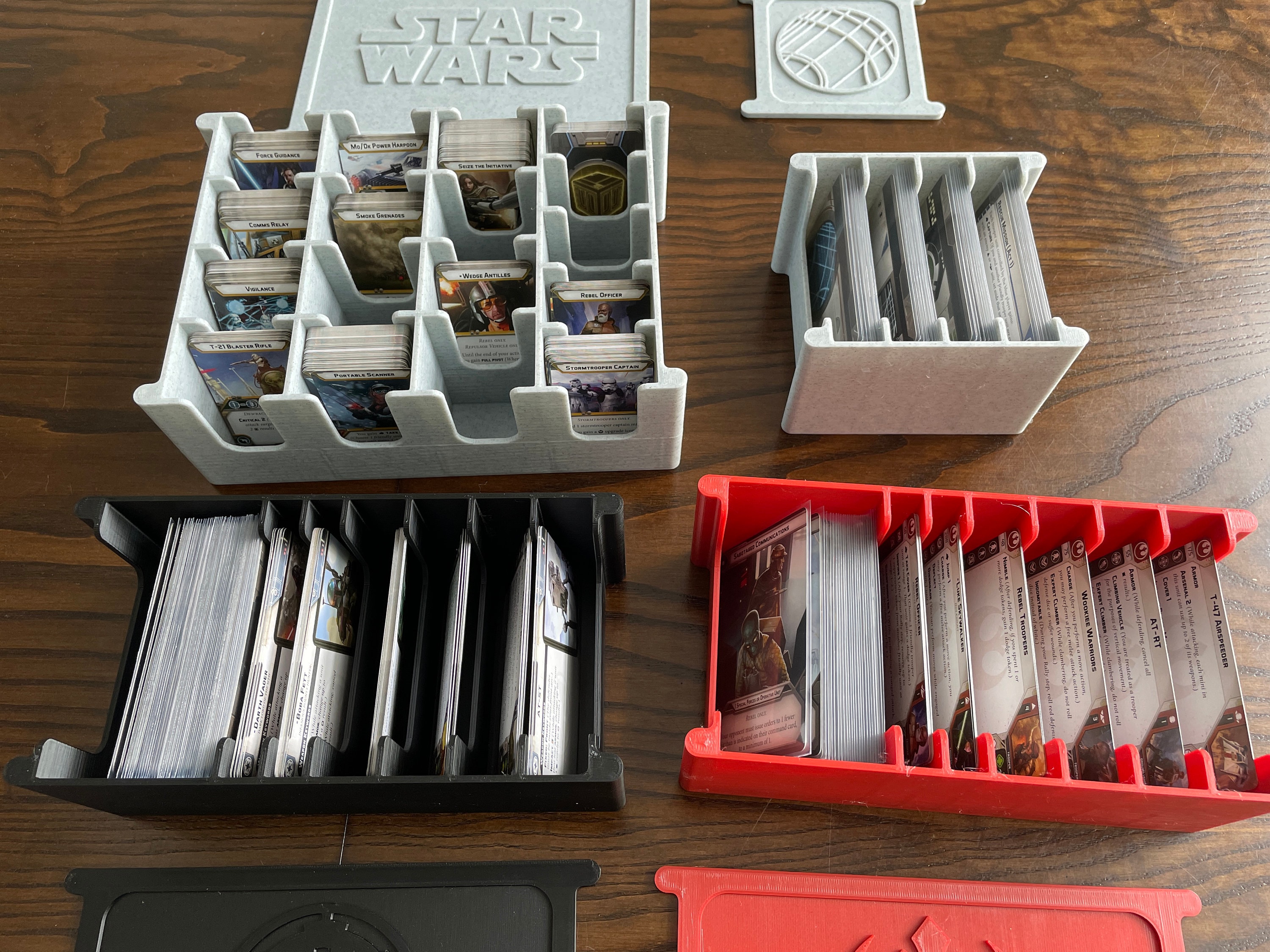 STL Files for Star Wars Legion Card Boxes Stl Card Boxes unofficial Etsy