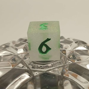 Pixy dust: Sharp edged D6