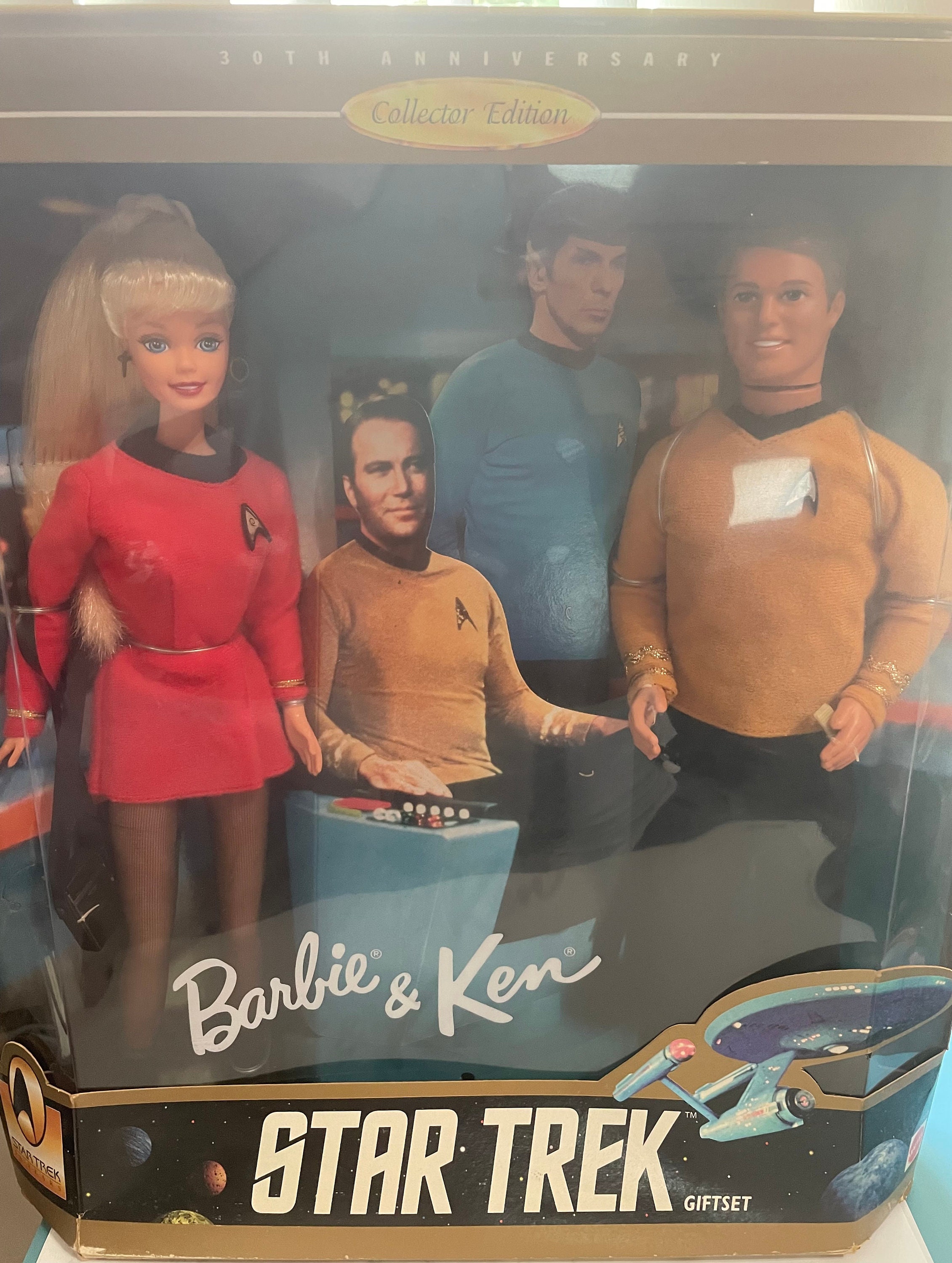 barbie & ken star trek giftset