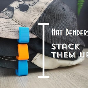Hat Bill Bender Perfect Curve Brim Curver and Shaper 3d-printed 