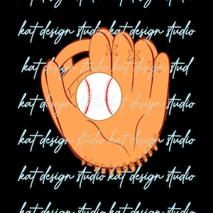 baseball glove png sublimation file, digital download