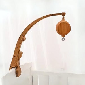 Brazo para móvil de bebé, colgador para móvil de cuna, brazo para cuna, soporte para móvil de cuna, soporte para móvil de guardería, caja de música para móvil, motor para móvil, accesorio para móvil