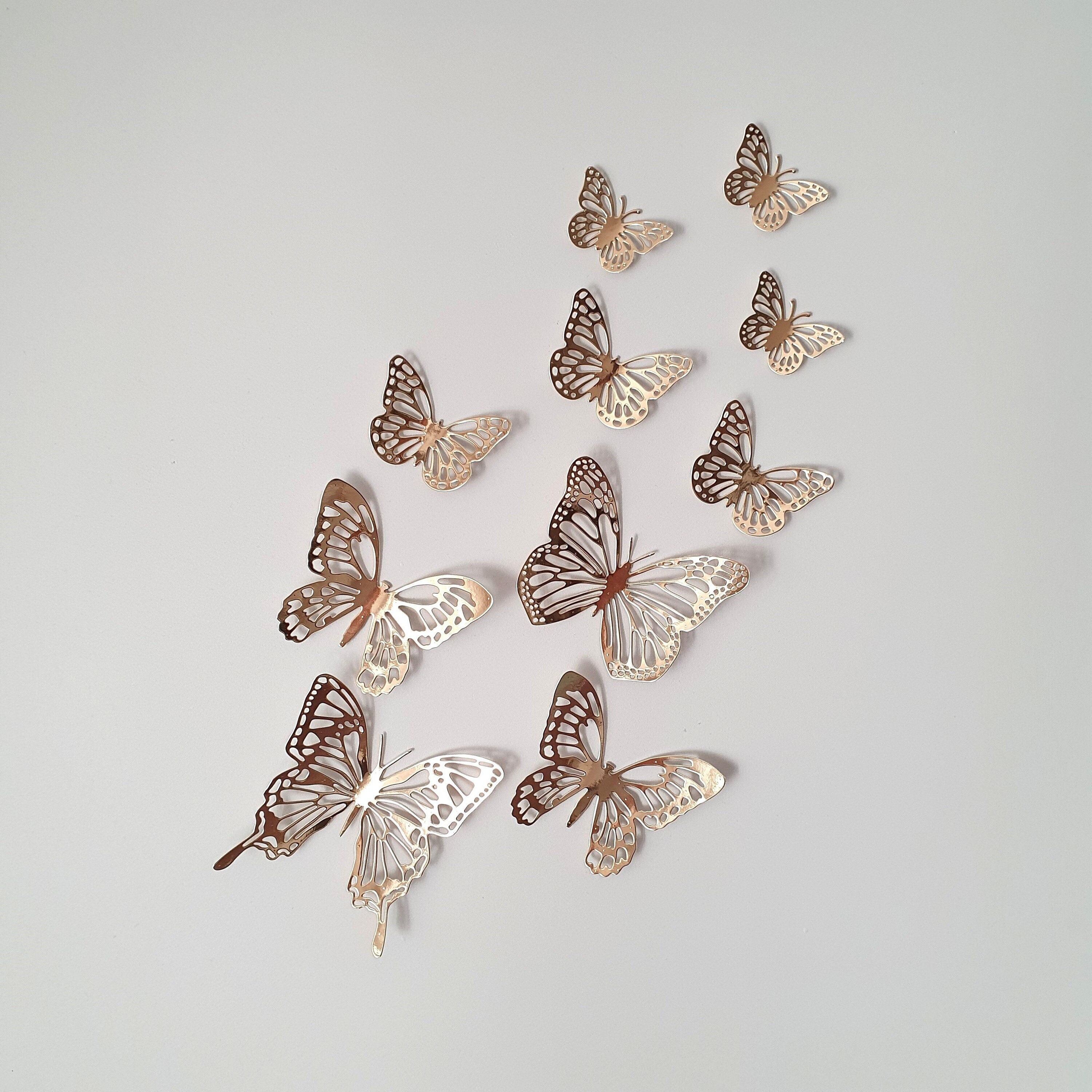 3d Butterfly Wall Decals 