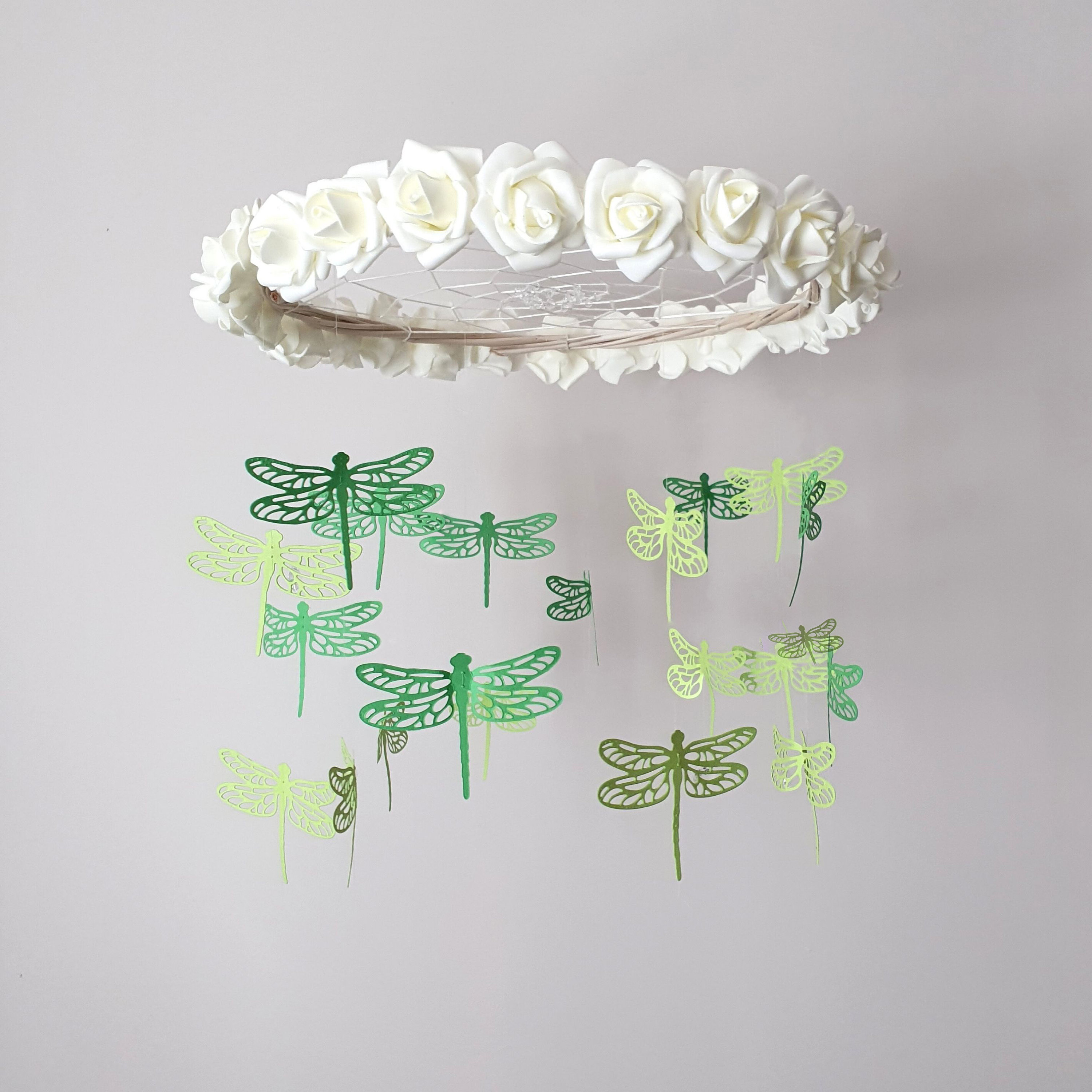 Dragonfly Crib Mobile Dragonfly Baby Mobile Dragonfly Etsy UK