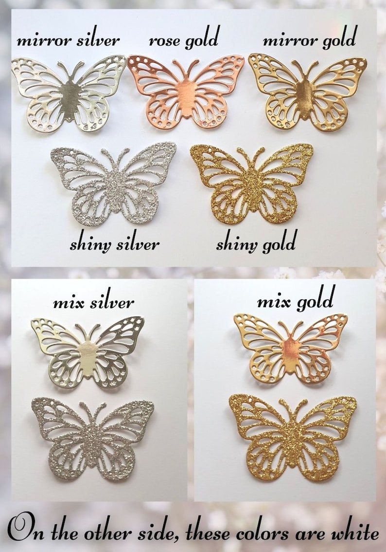 Gold Baby Mobile Gold Butterfly Mobile Gold Crib Mobile Etsy