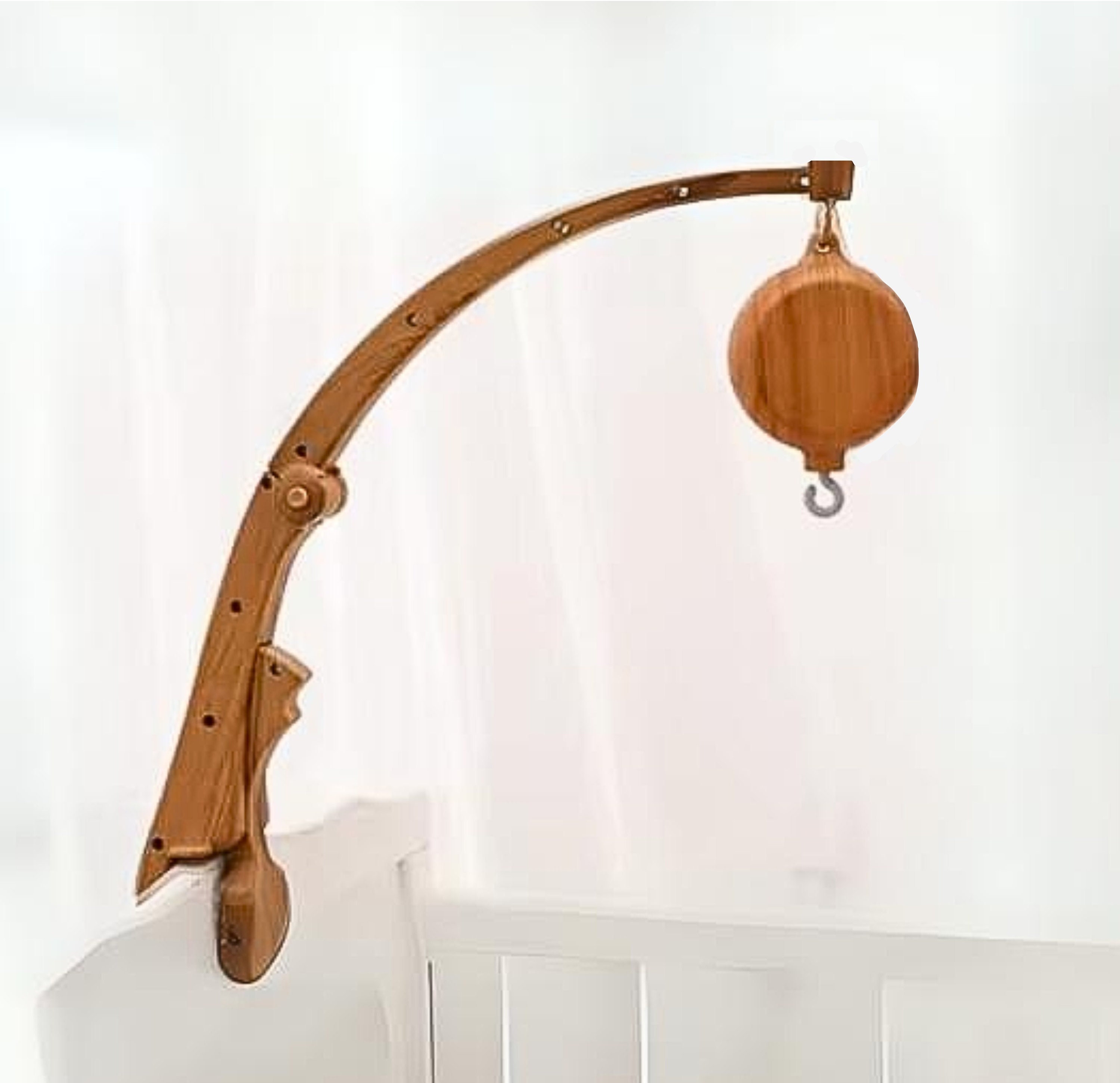 Pongnas Vloer Staande Wieg Mobiele Arm Baby Wieg Hanger Kwekerij