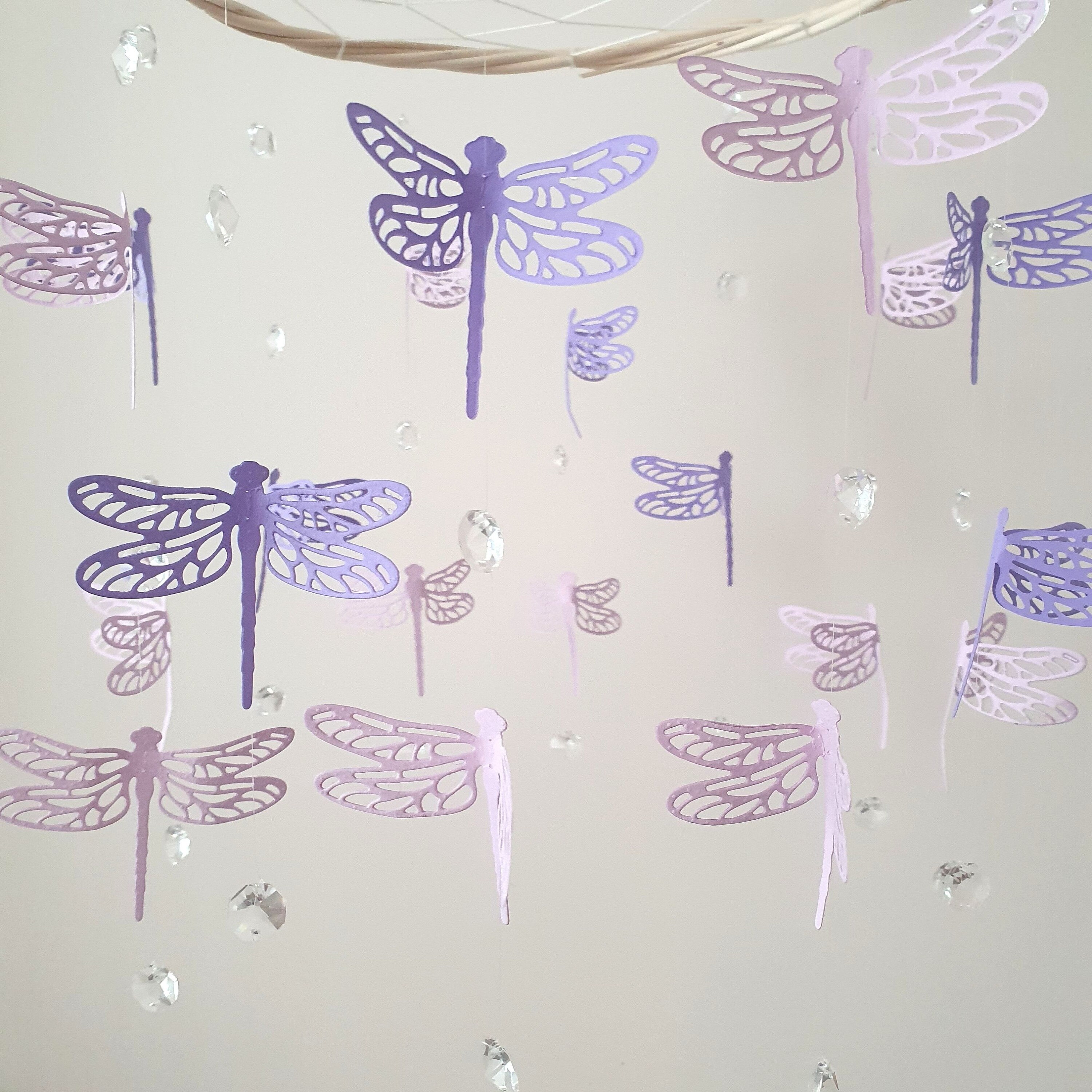 Dragonfly Crib Mobile Dragonfly Baby Mobile Dragonfly Etsy