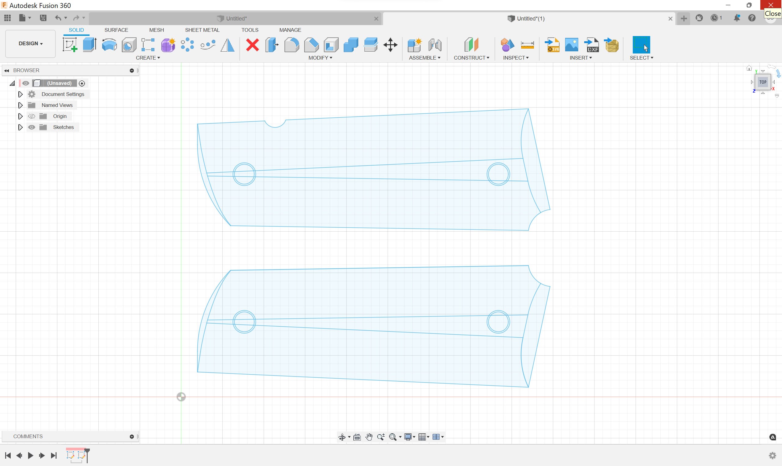 1911 Grips 2D CAD Files Dxf Svg Dwg F3d 11 Scale Instant Download for