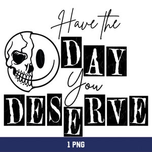 Funny Skeleton Peace Sign SVG PNG: Karma Snarky Design (Digital Download)