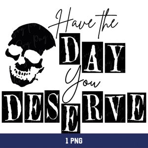 Funny Skeleton Peace Sign SVG PNG: Karma Snarky Design (Digital Download)