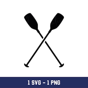 Crossed Paddles svg,Crossed Paddles Png, Kayak paddle svg, paddle svg, kayaking svg, boat oar svg,Canoe Paddle Svg, Boat oar Png