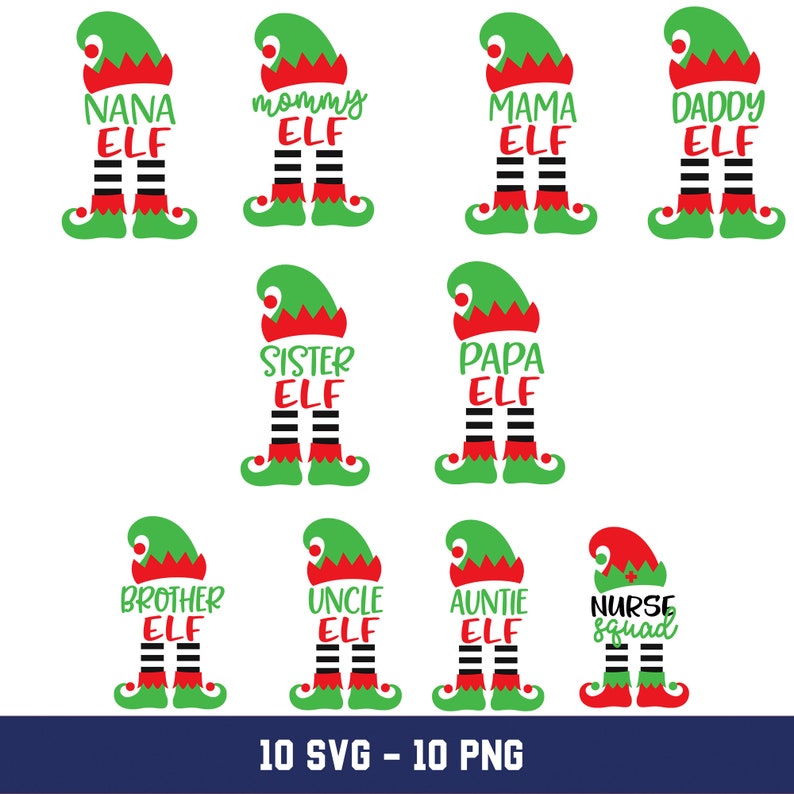 Elf Bundle Png, Elf Bundle Svg - Etsy