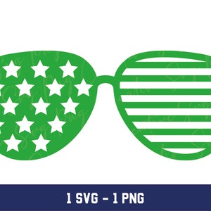St Patricks Day Sunglasses SVG PNG: Luck Design (Digital Download)