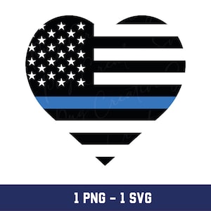 Police Heart Png, Police Heart Svg, Police Officer Svg,Police Officer Png