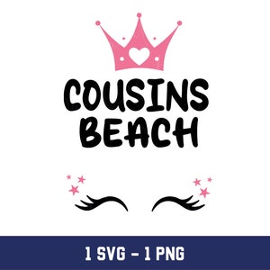 Cousins Beach SVG, PNG File (Digital Download)