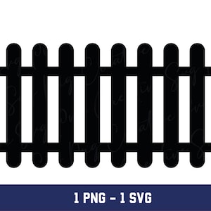 Fence Png, Fence Svg,Picket Fence Png, Picket Fence Svg