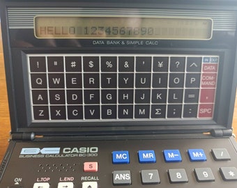 CASIO BC-300 Business Calculator (1985)