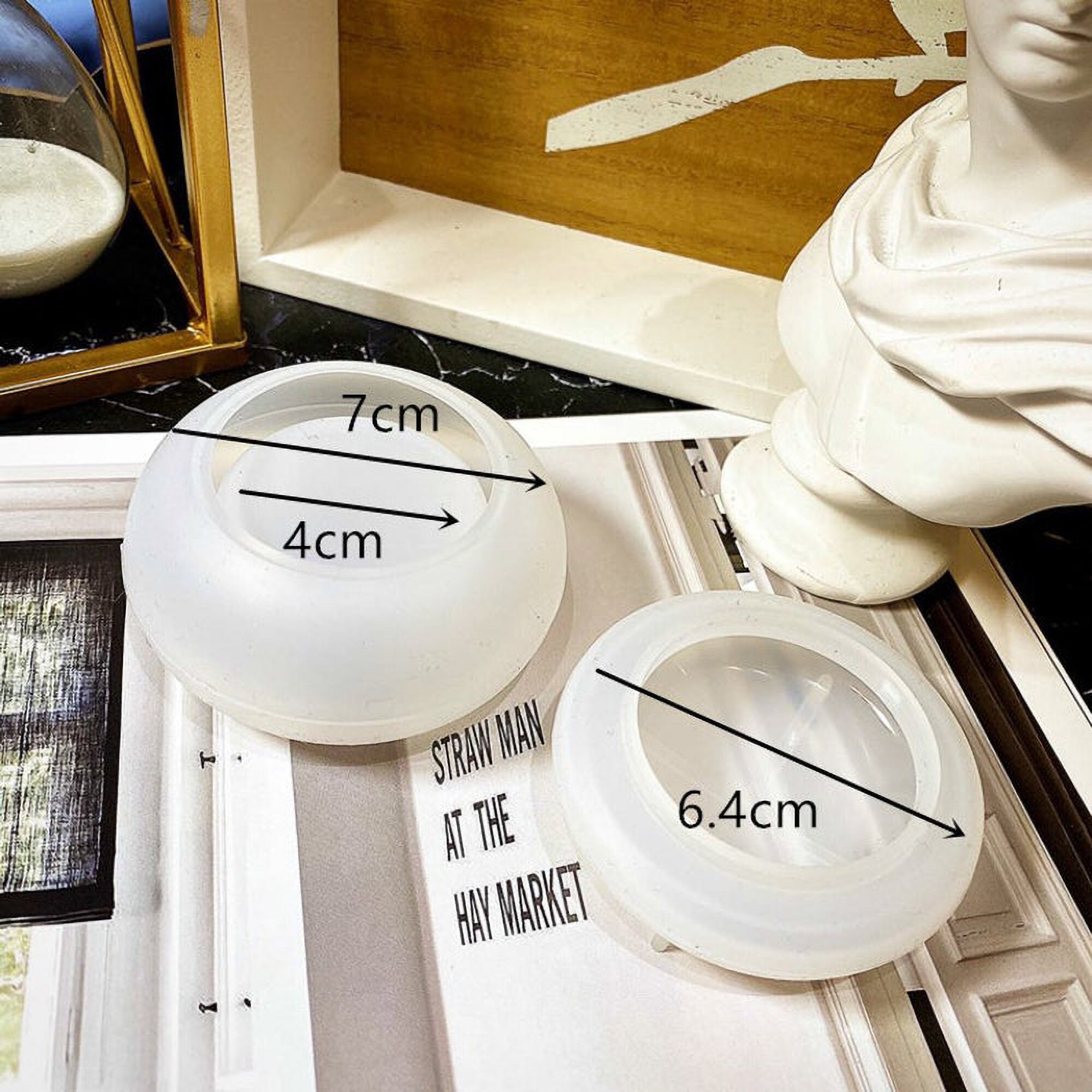 Resin molds Storage Small Jar Silicone MoldRouge Lipstick Jar Etsy