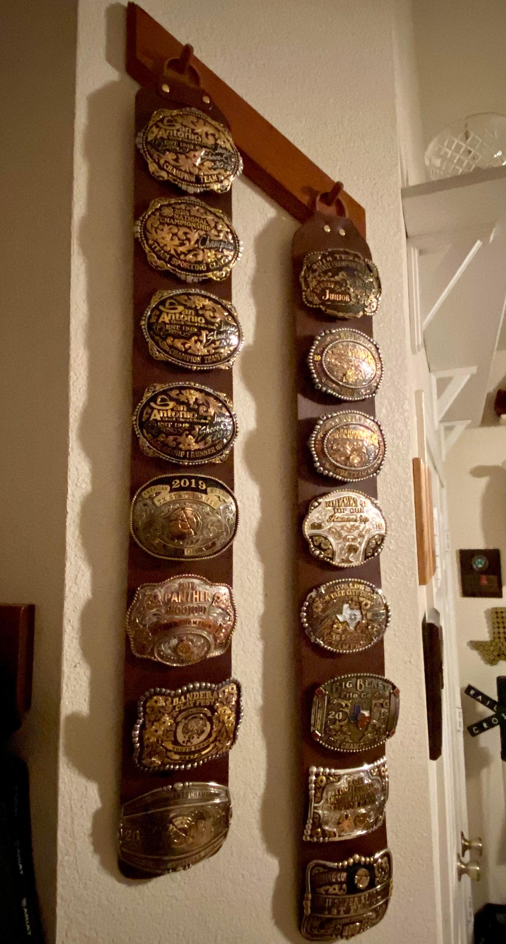 Belt Buckle Hanging Display Etsy