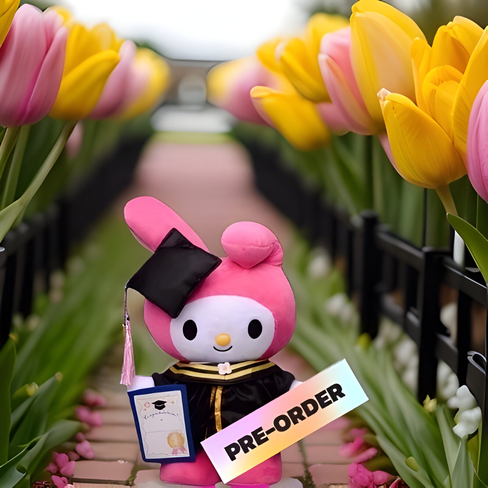 ハローキティと仲間たちの卒業記念ぬいぐるみ - Etsy 日本