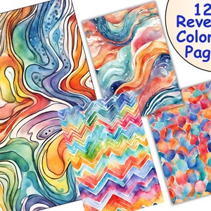 Unique Reverse Coloring Pages Pattern Reverse Coloring Book Intricate