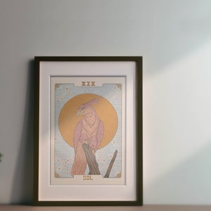 Die Sonne - A4 Tarot Print