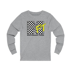 NFT Non-Fungible Token Long Sleeve Unisex T-Shirt