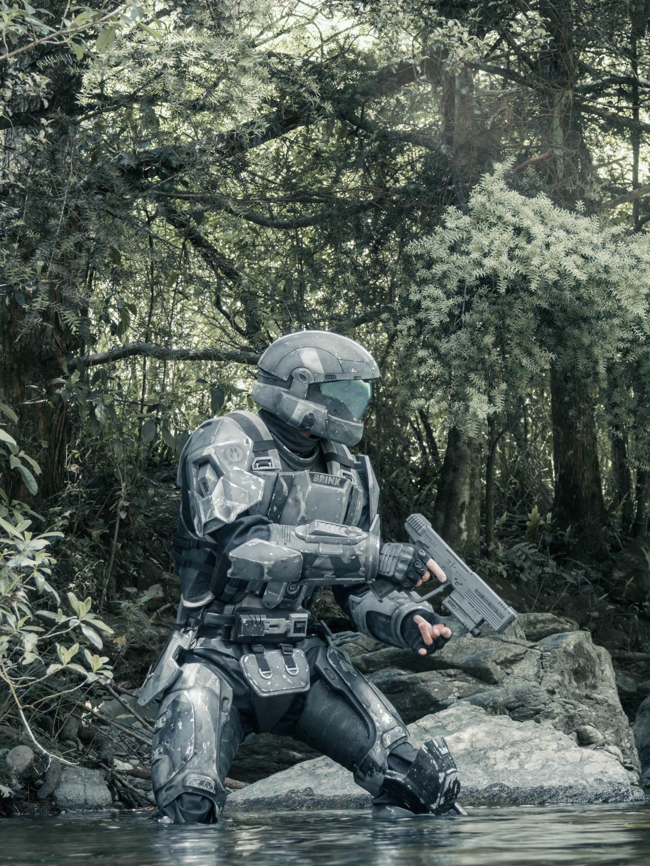 Modular Halo 3 ODST Armour 3D Print Files Stls for Cosplay Etsy