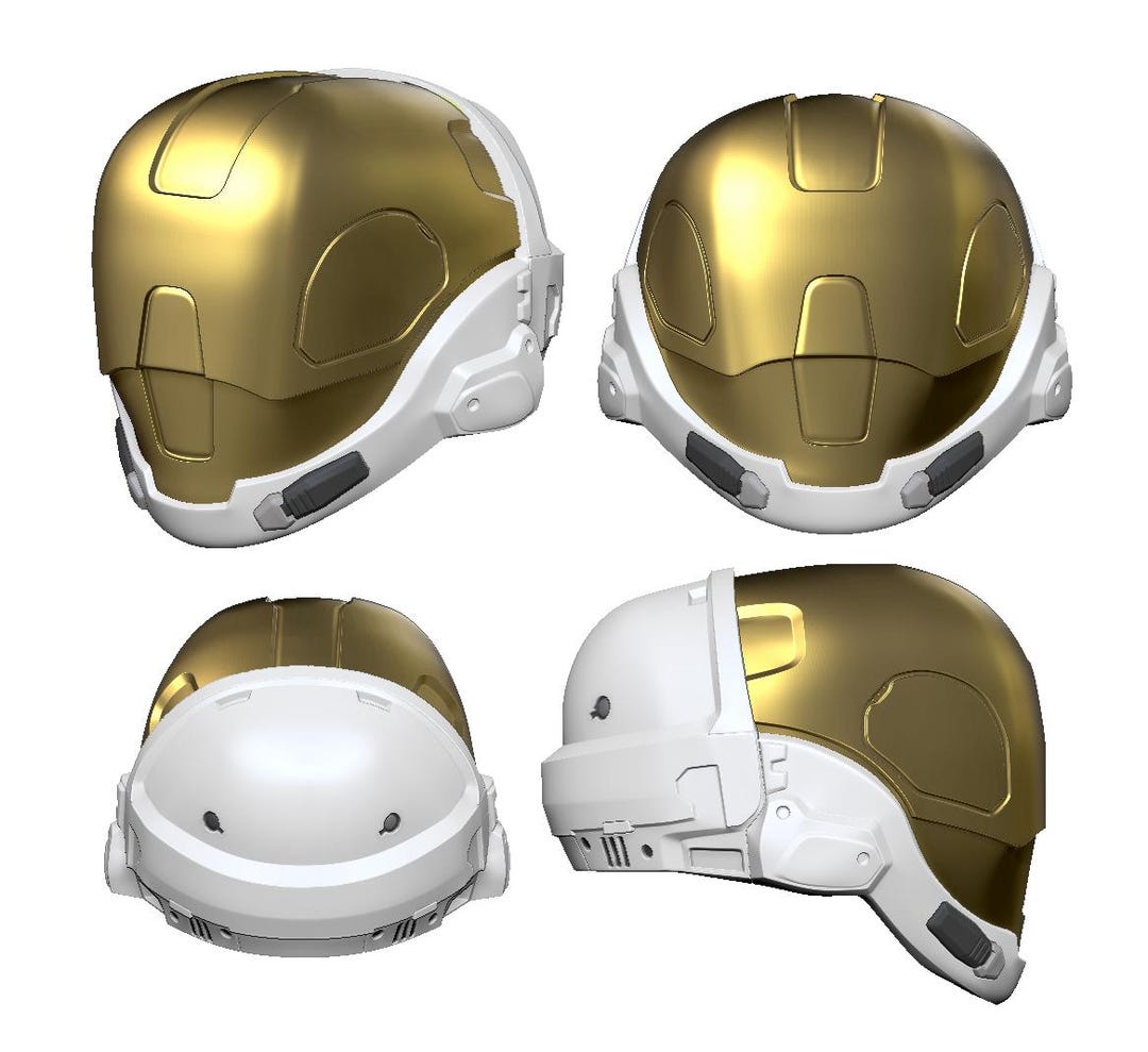 Halo 3 EVA Helmet Stls - Etsy