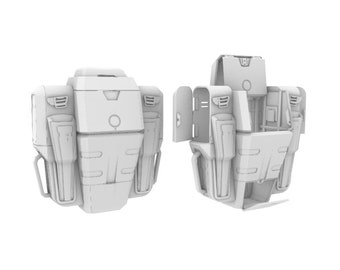 Halo 3 ODST backpack STL
