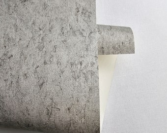 Gray Cork Faux Texture - Traditional Wallpaper RC10018