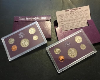 1984-1992 Uncirculated U.S. Mint Proof Sets