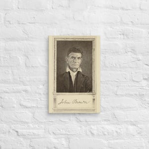 John Brown 1899 Tribute Canvas