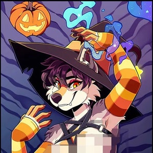 Halloween Sandra Dakimakura [NSFW]