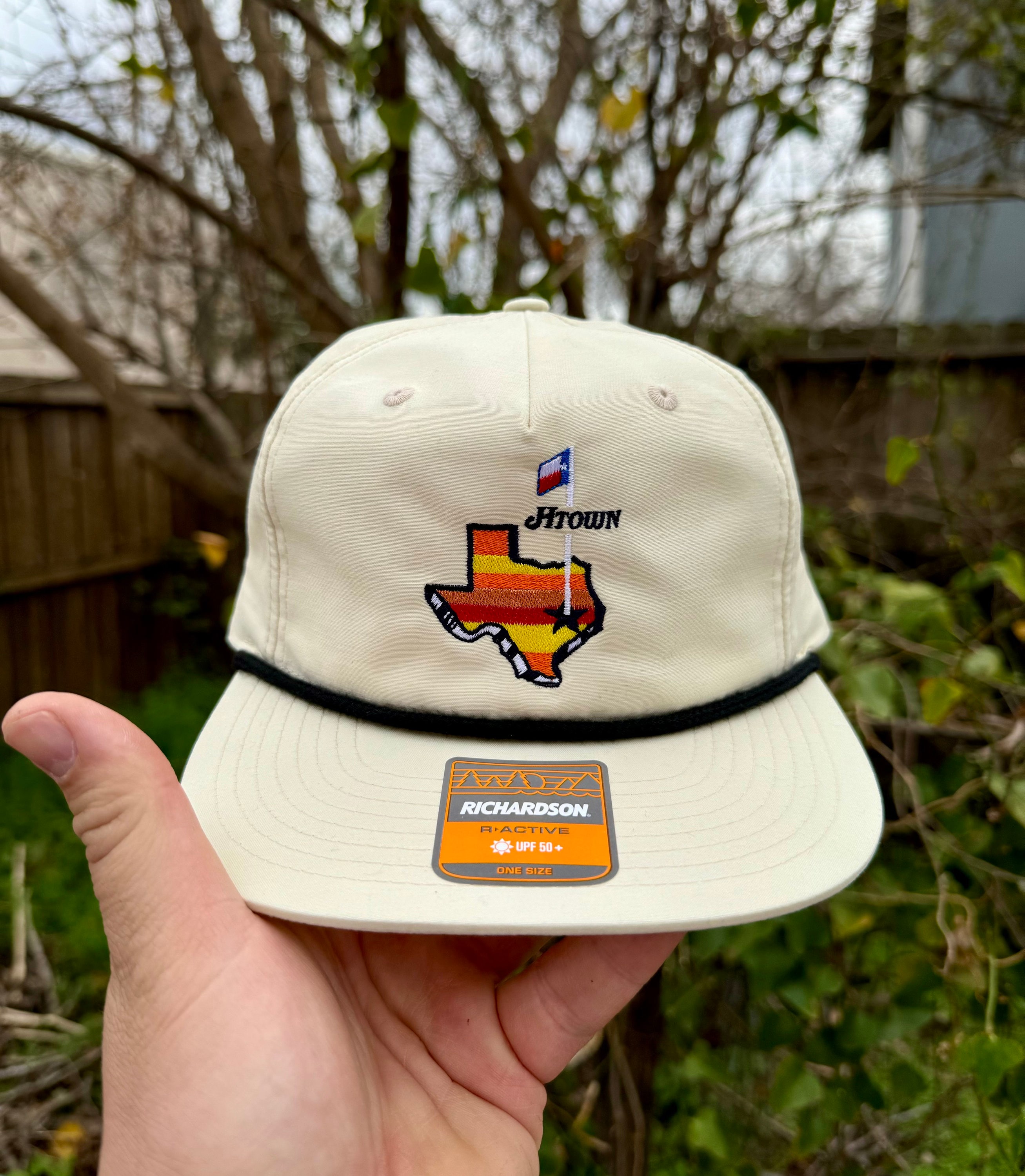 帽子 Off-White Men's multi Hat Men's Cream WM Phoenix Open People's Rope Adjustable Hat