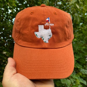 Burnt Orange Texas  ‘Dad’ Hat