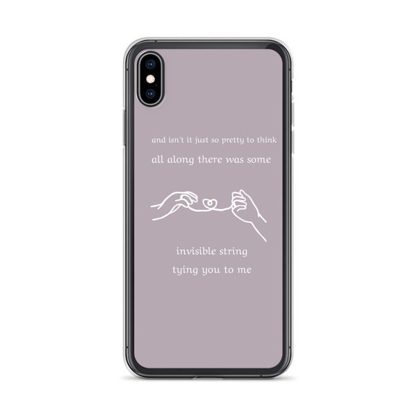 Invisible String iPhone Case