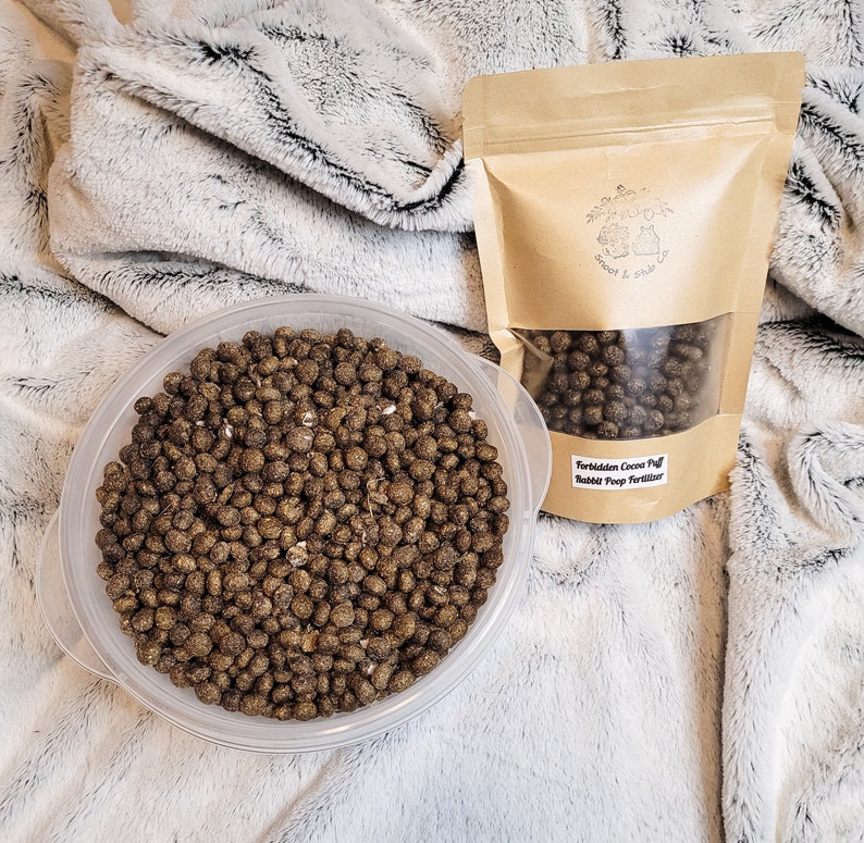 Forbidden Cocoa Puffs Rabbit Poop Fertilizer / Rabbit Manure / Etsy