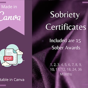 Lila Sober Months Awards