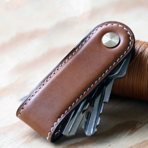 Leather Key Case Pattern | Leather Template | Key Case | Ready to Download Leather Craft Pattern