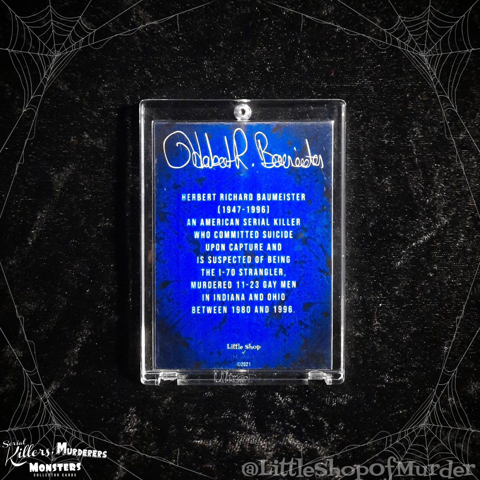 Serial Killer Herbert Baumeister I70 Strangler Pool Cover Etsy