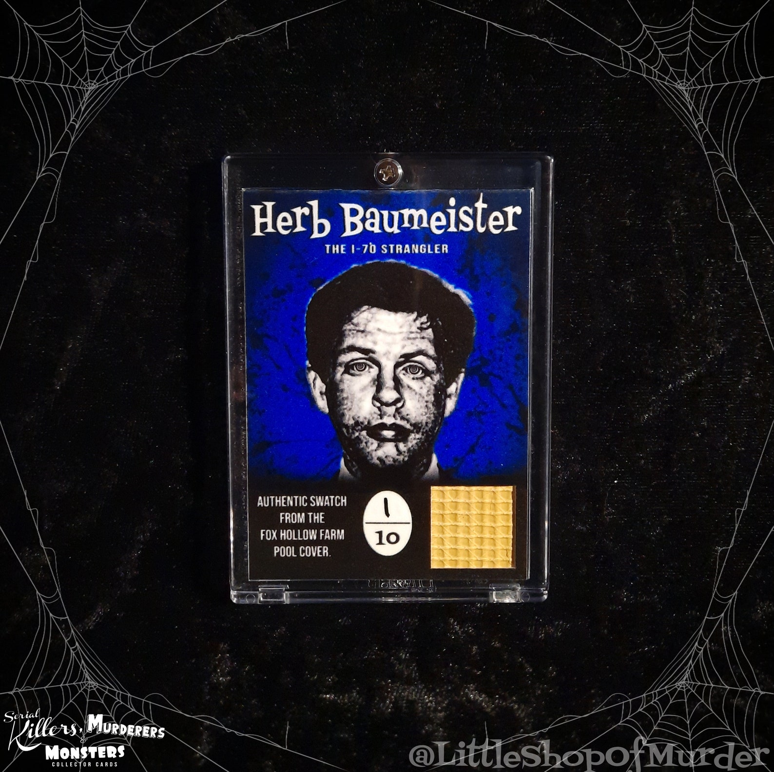 Serial Killer Herbert Baumeister I70 Strangler Pool Cover Etsy