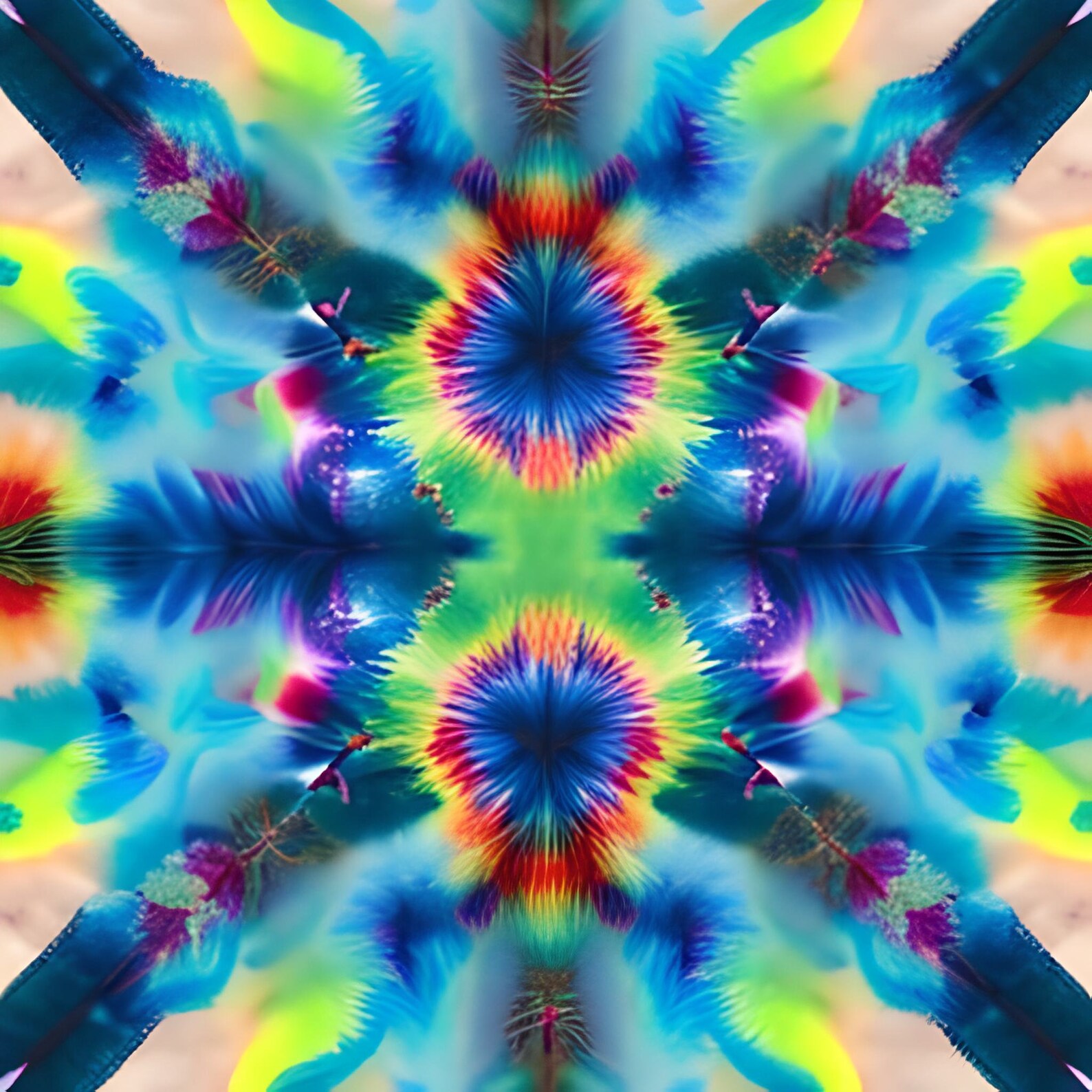 Rainbow Tie Dye Pattern Digital Download Etsy 