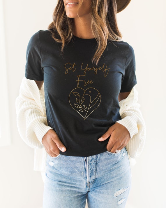 inspirational t shirts etsy