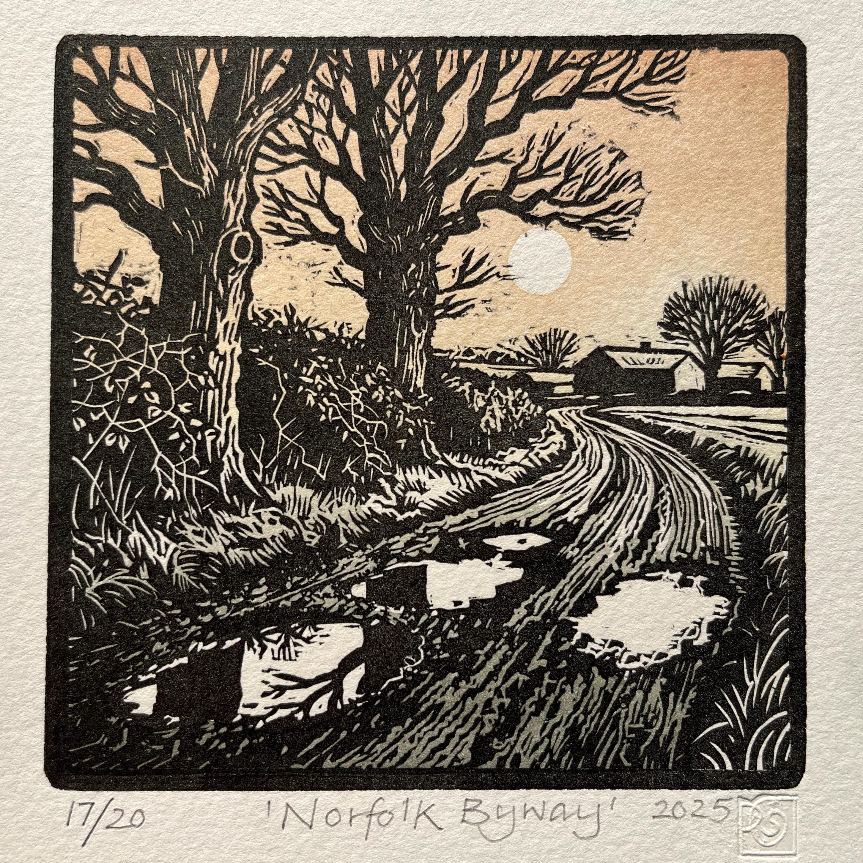 Original Linocut 