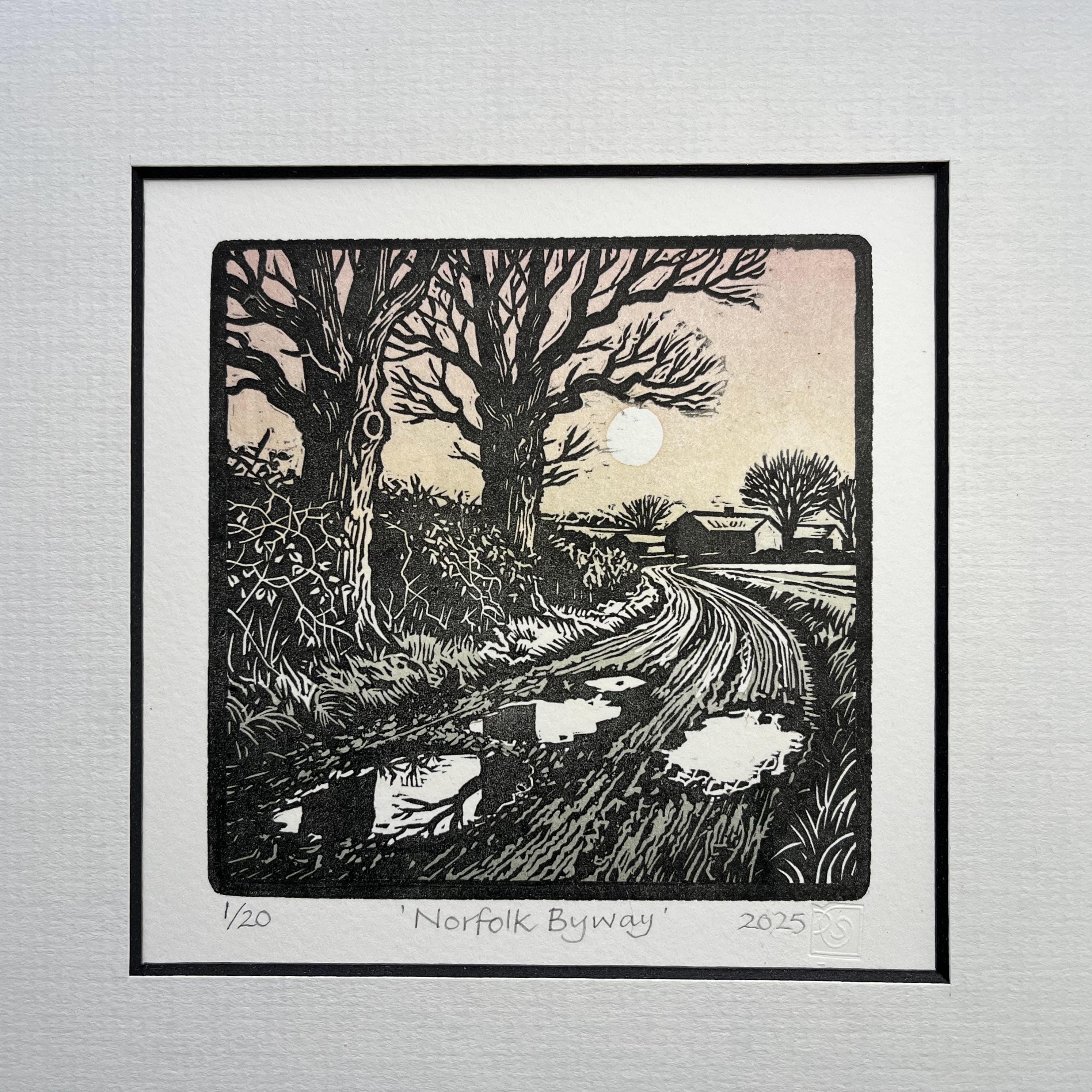 Original Linocut 